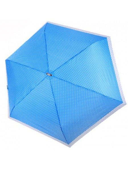 Зонт три слона L1353/Горох голубой